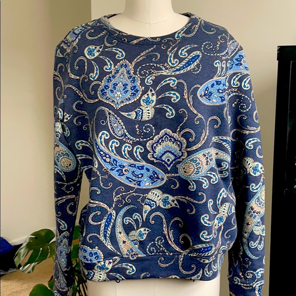 H&M Paisley sweater